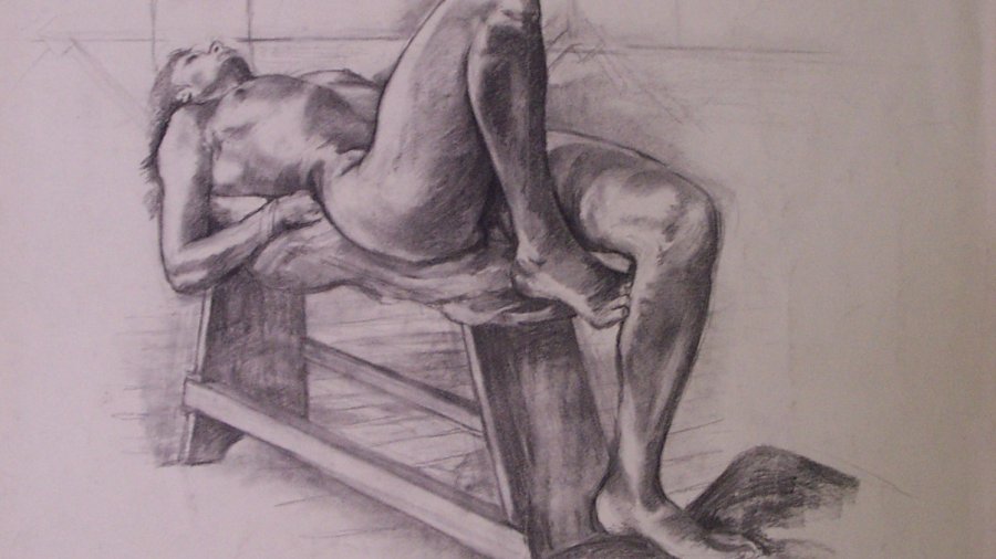 Reclining nude, 1984
